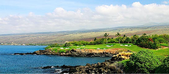 Mauna Kea Resort will be the location for the Pro-Am Golf Tournament this summer. // (c) 2013 Prince Resorts Hawaii